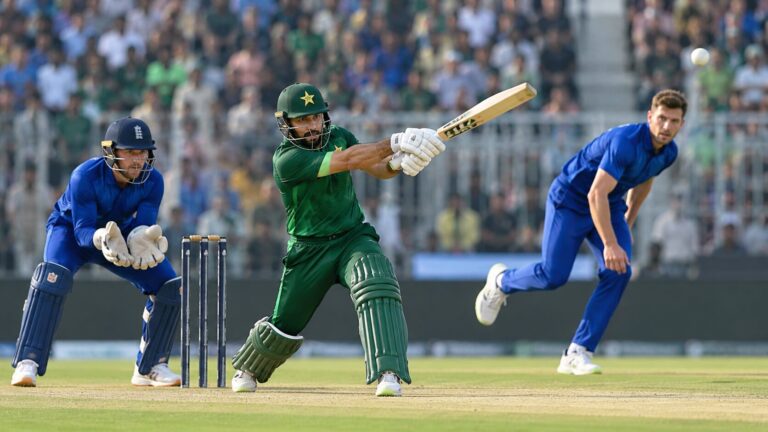 Pakistan vs England: England Strike Early as Babar Azam Leads Pakistan’s Fight in ODI Tri-Series
